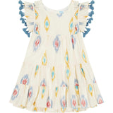 Sophie Tassel Scoop Neck Dress