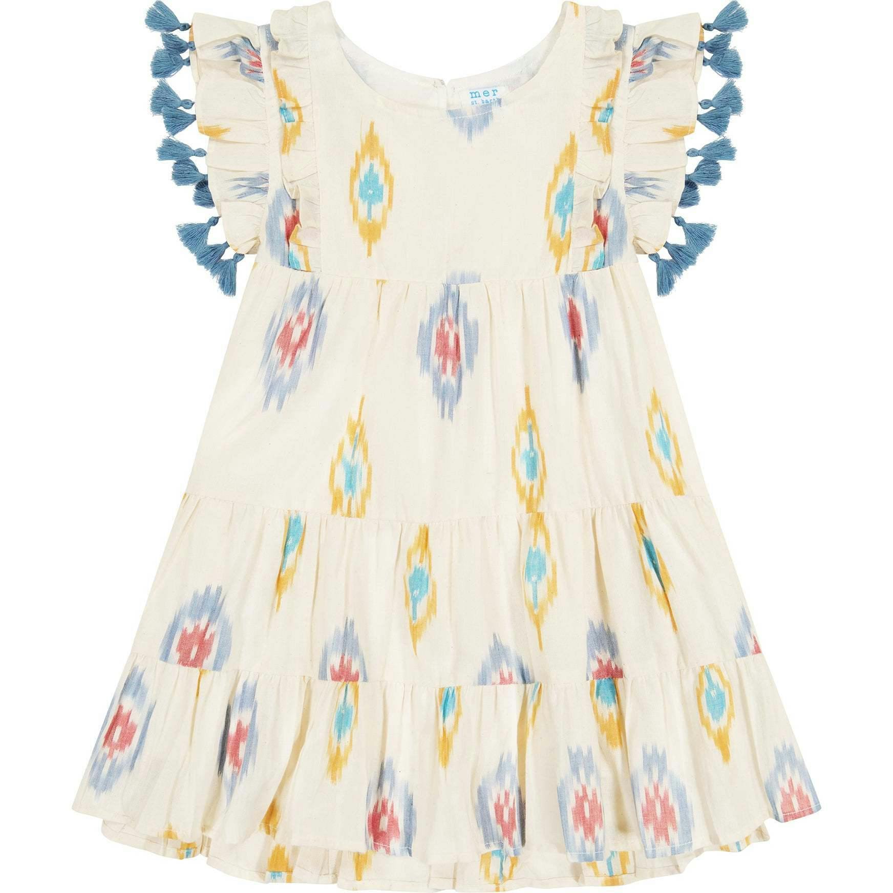 Sophie Tassel Scoop Neck Dress