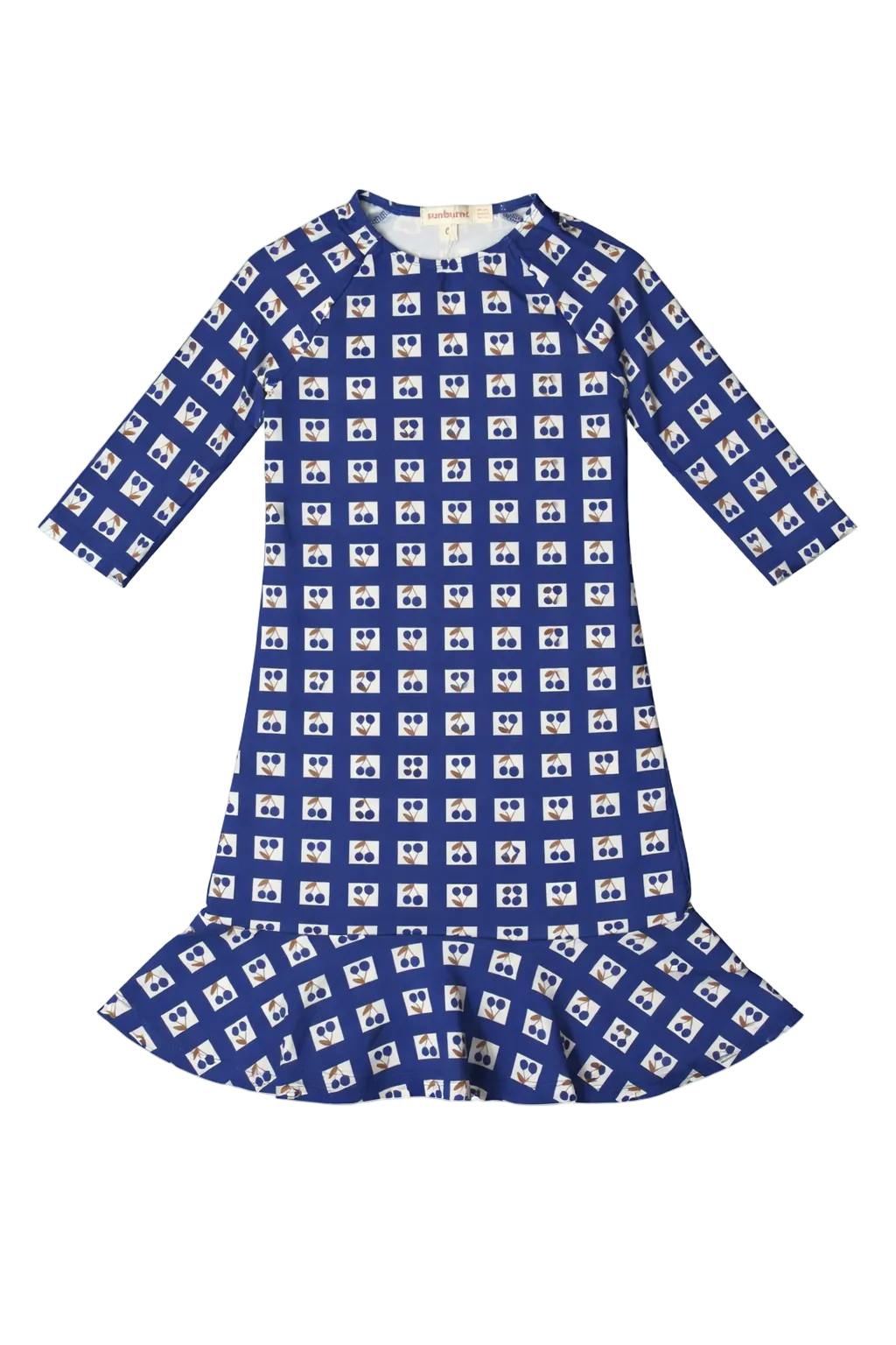 Cherry Print Swim Dress
