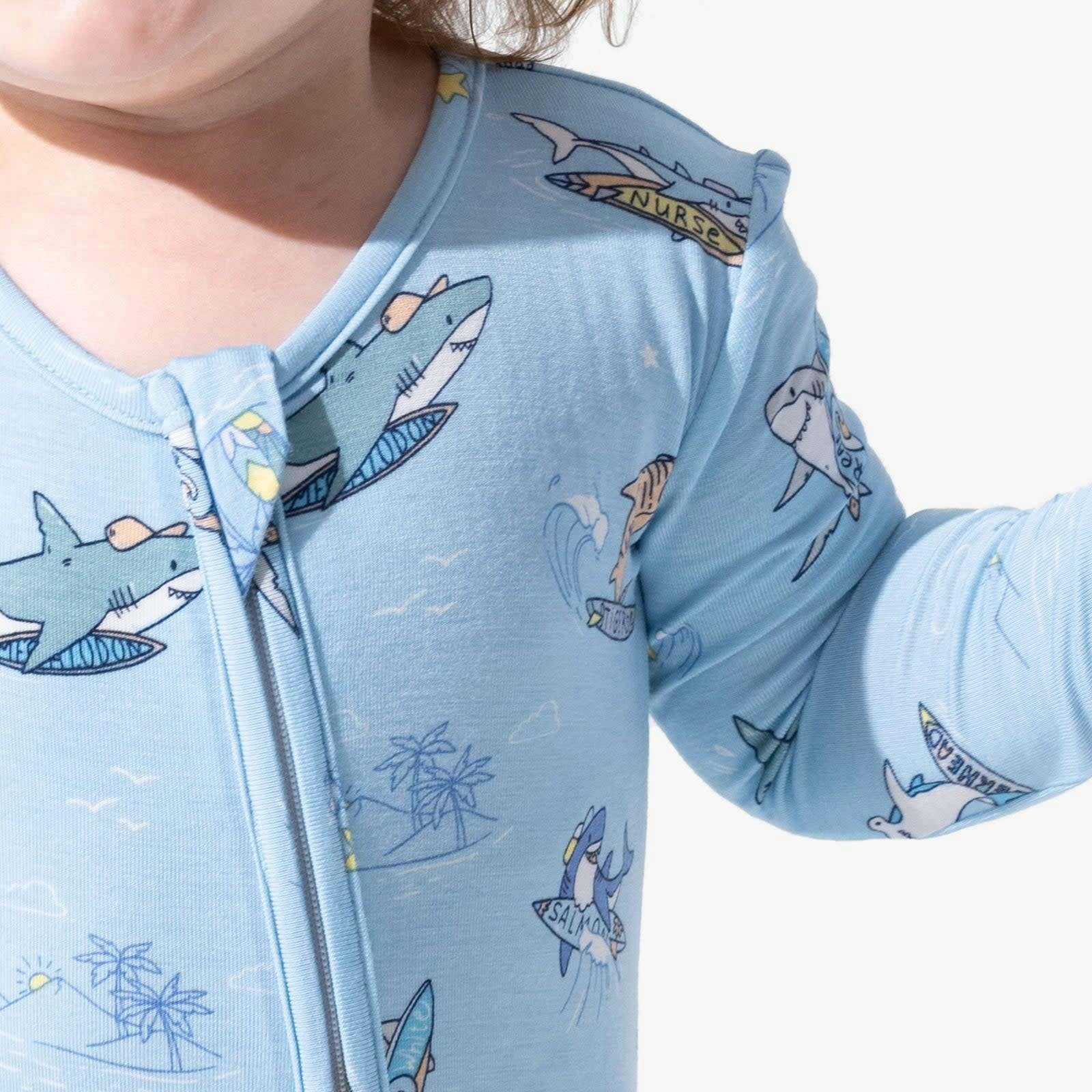 School Bamboo Convertible Footie