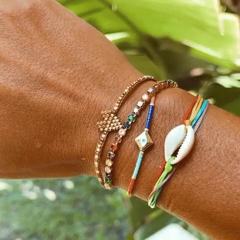 Miyuki Heart Bracelet