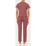 Mara Straight Mid Rise Instasculpt™ Ankle Jeans | Dried Rose