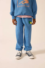 Organic Weekend Jogger in Blue Note