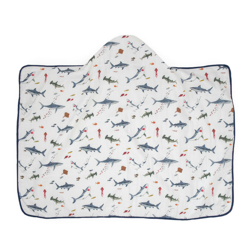 Toddler Hooded Towel - Shark