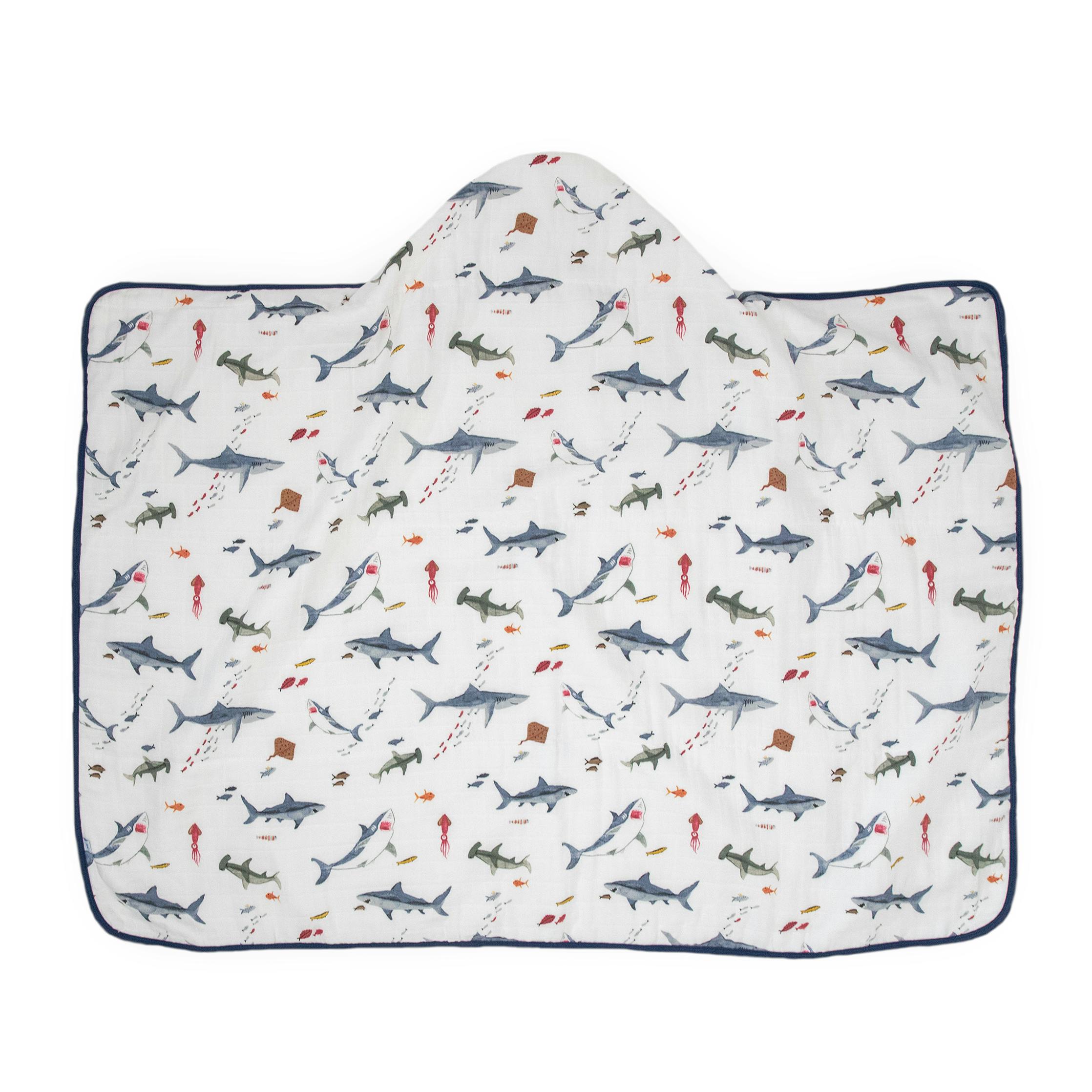 Toddler Hooded Towel - Shark