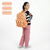 Oz Daypack Backpack with Doodle Large Pencil Case in Black