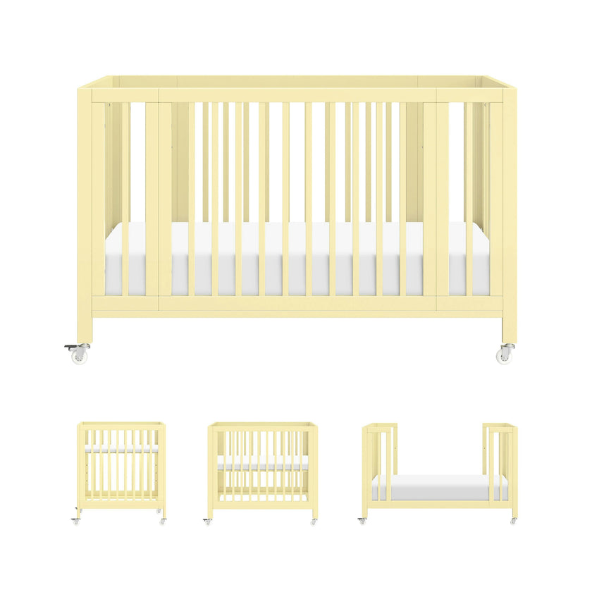 Babyletto Rolli 9-in-1 Convertible All-Stages® Crib with Bassinet & Toddler Bed Conversion Kits