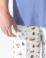 Boxing Bamboo Men's Pajama Set
