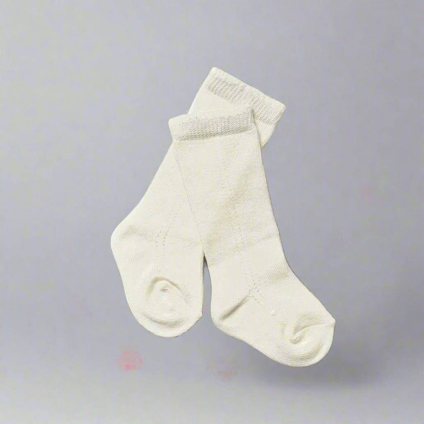 LLB Eyelet Knee High Socks (2 pairs in each order)