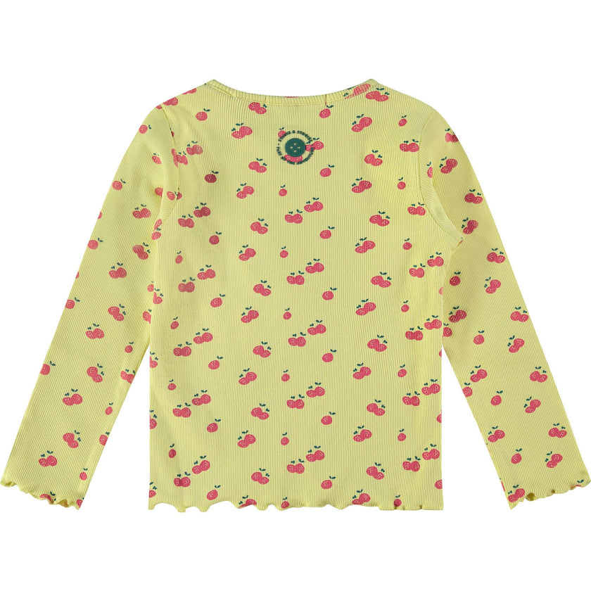 Cherry Printed Long Sleeve T-shirt