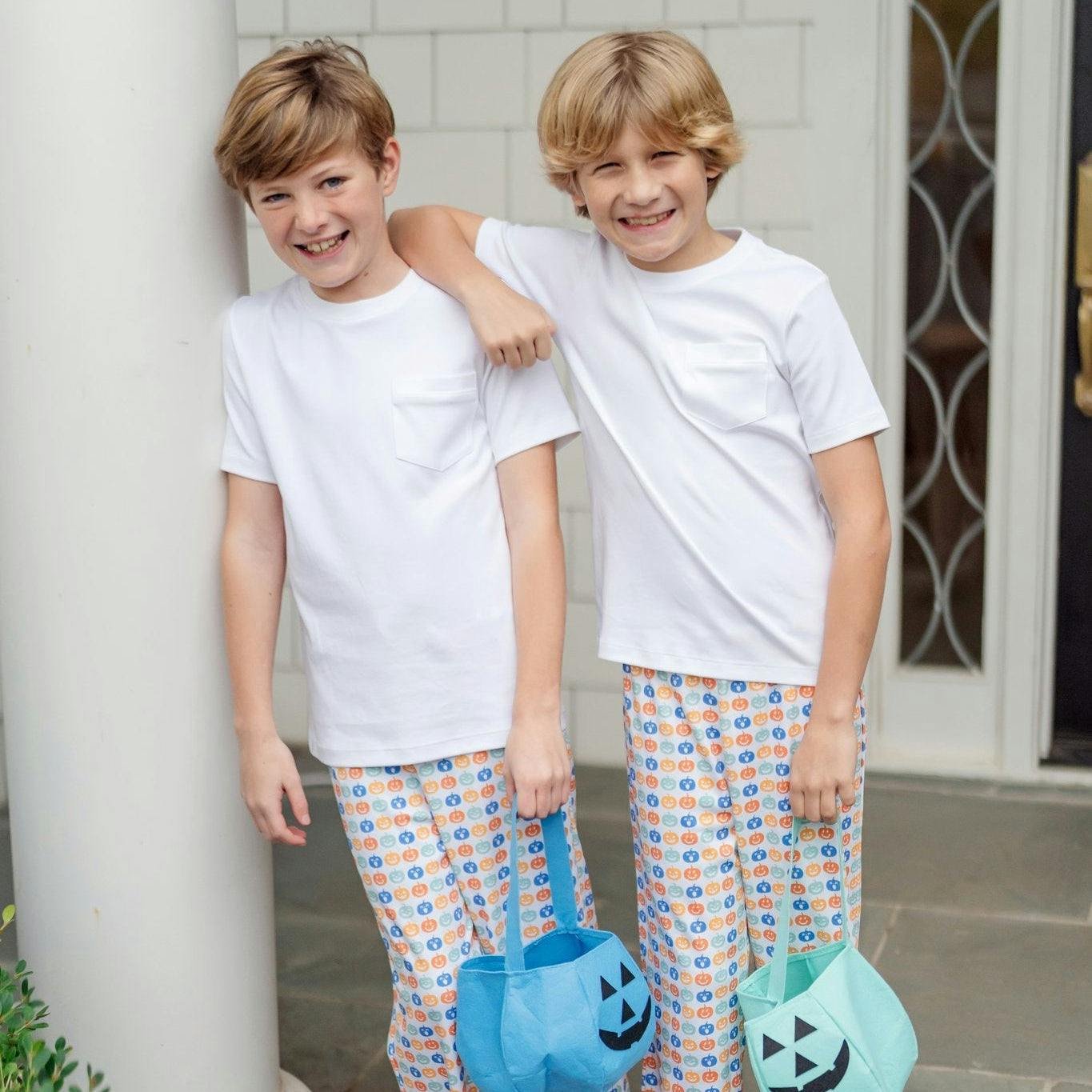 Beckett Boys' Hangout Pant - Preppy Pumpkins Cool
