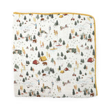 Original Organic Cotton Muslin Quilt - Alpine Adventure