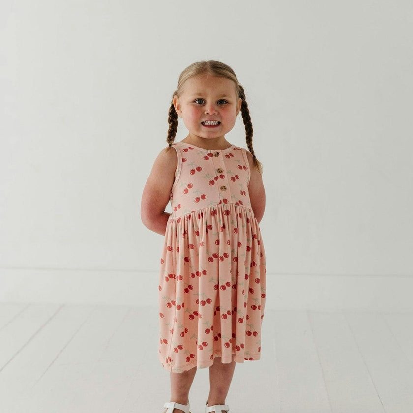 Girl's Henley Tank Dress