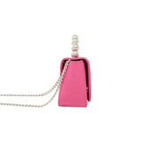 Tiny Metal Pearl Handle Handbag