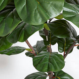 Artificial Fiddle Leaf Fig Tree with Artisan Planter