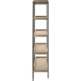 Cecilia Retro Mid-Century 5-Tier Wood Etagere