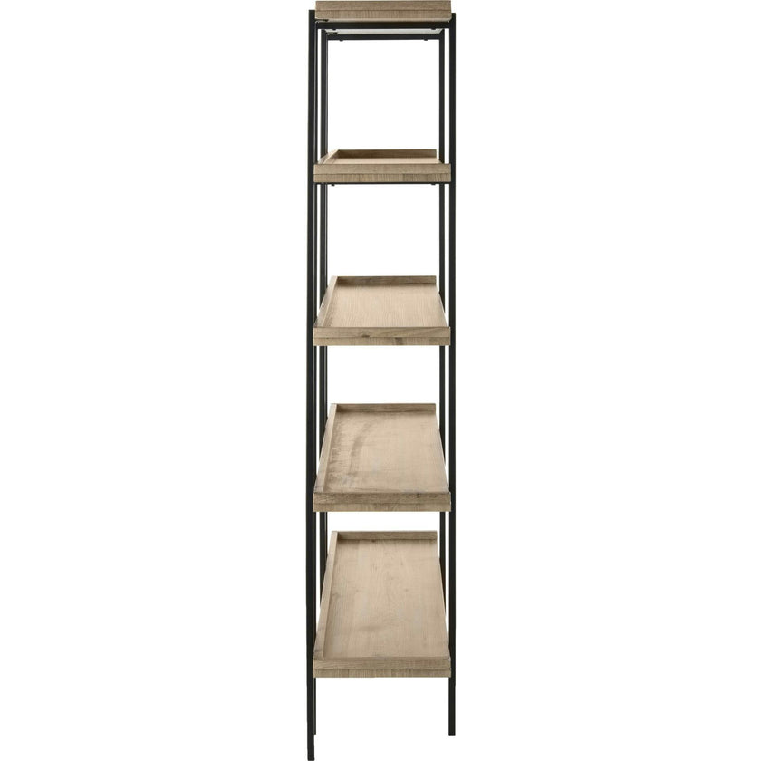 Cecilia Retro Mid-Century 5-Tier Wood Etagere