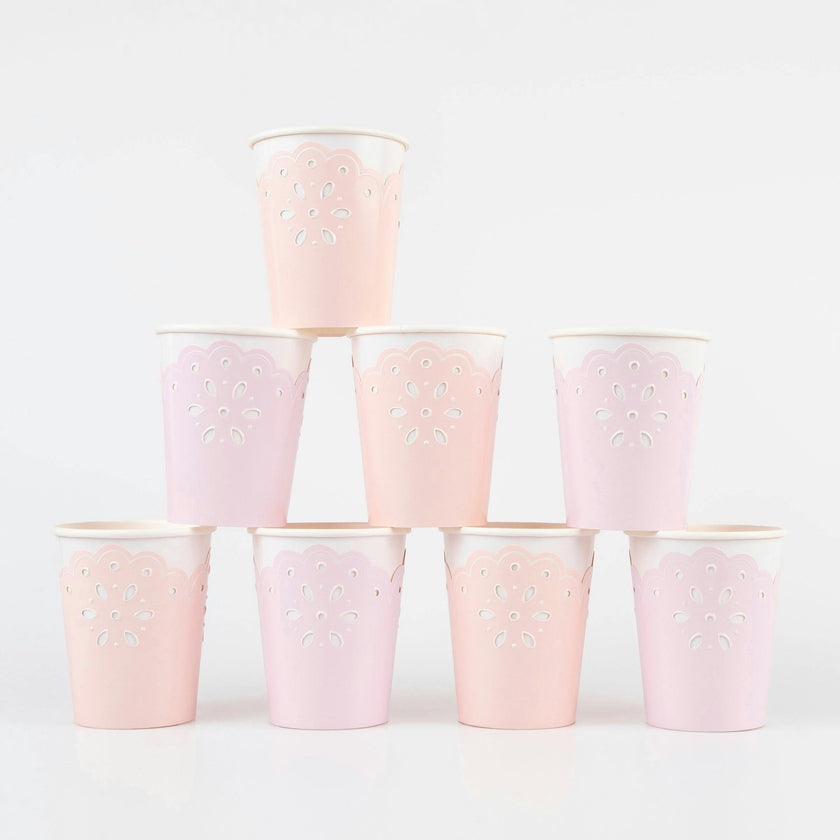 Broderie Anglaise Lace Multi Cups