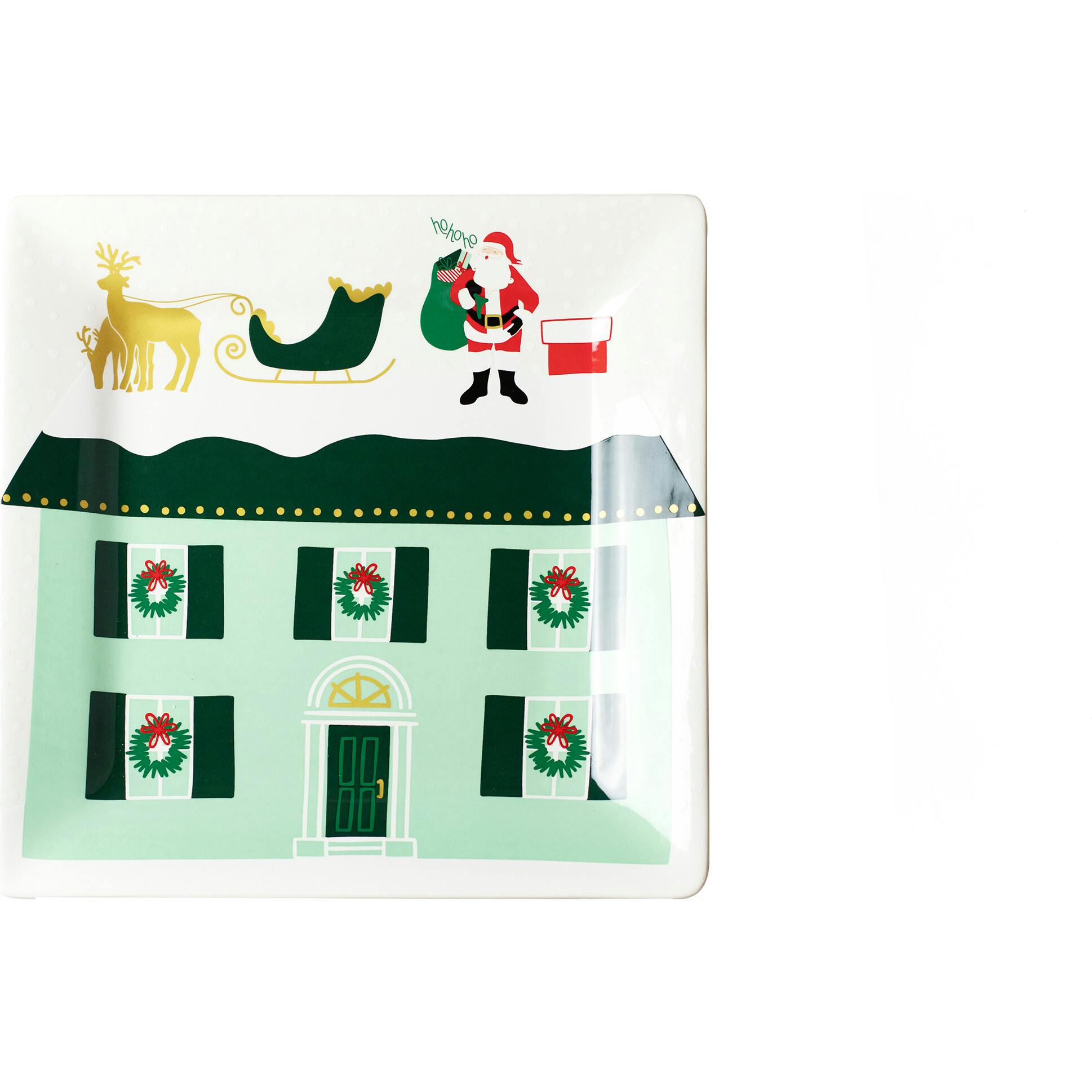 Christmas in the Village Rooftop Square Platter