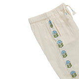 Girls Kiran Pant - Antique White