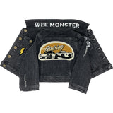 Cruisin' Black Denim Jacket - Unisex for Boys and Girls
