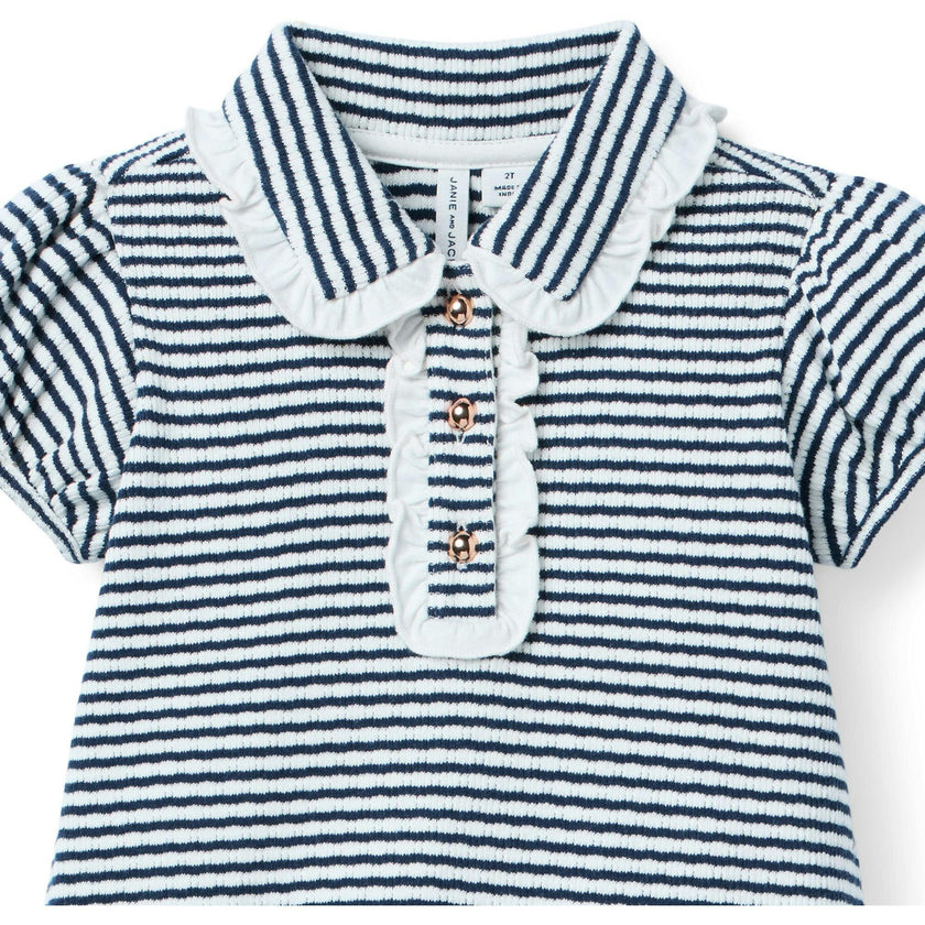 Textured Striped Dress