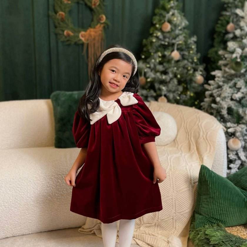Cotton Velvet Rosemoor Dress