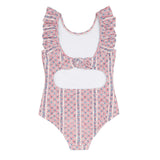 girls rosa vine ruffle collar one piece