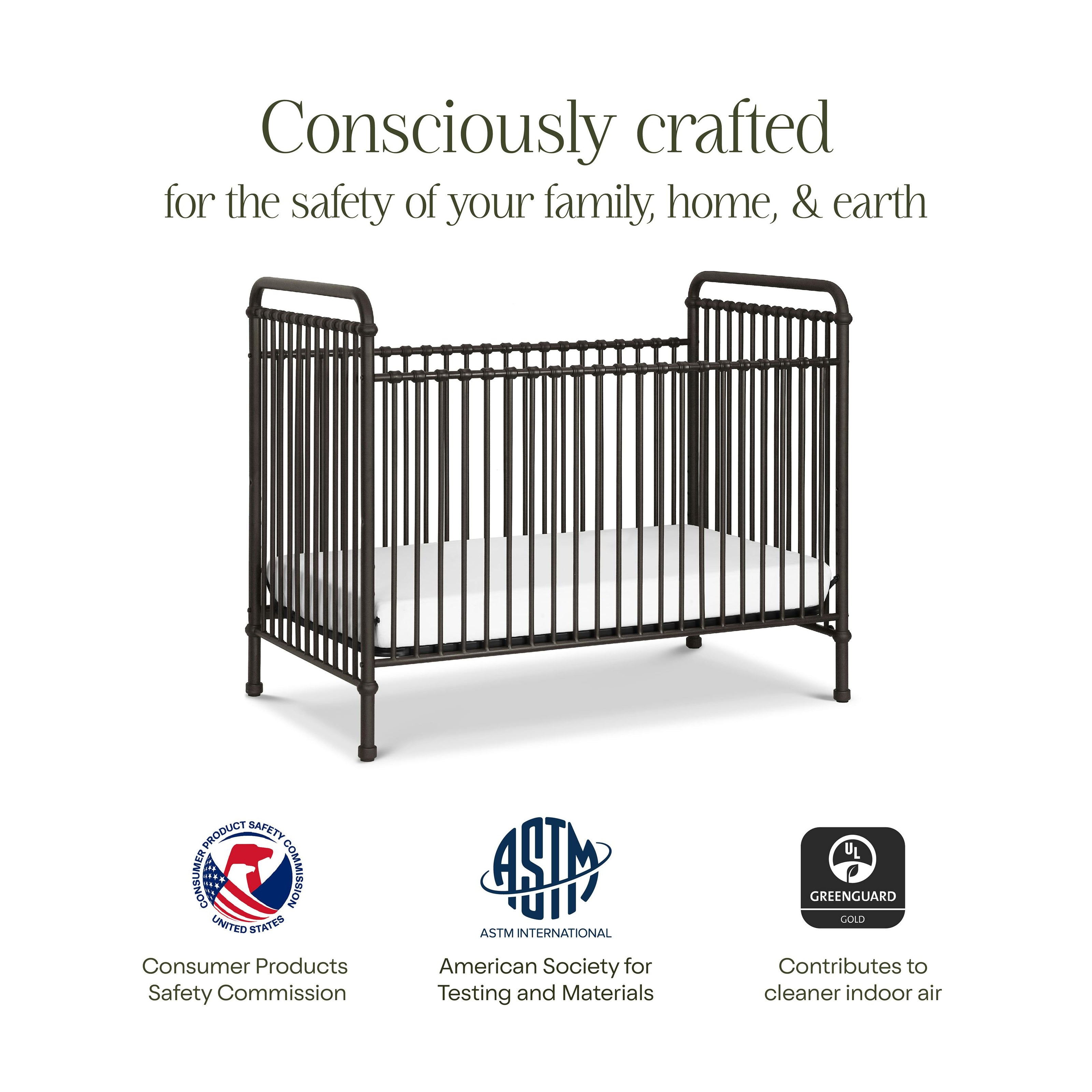 Abigail 3-in-1 Convertible Crib