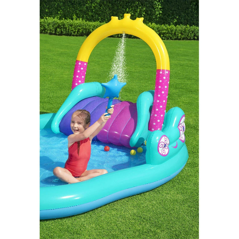 H2OGO! Magical Carriage Inflatable Play Pool Center