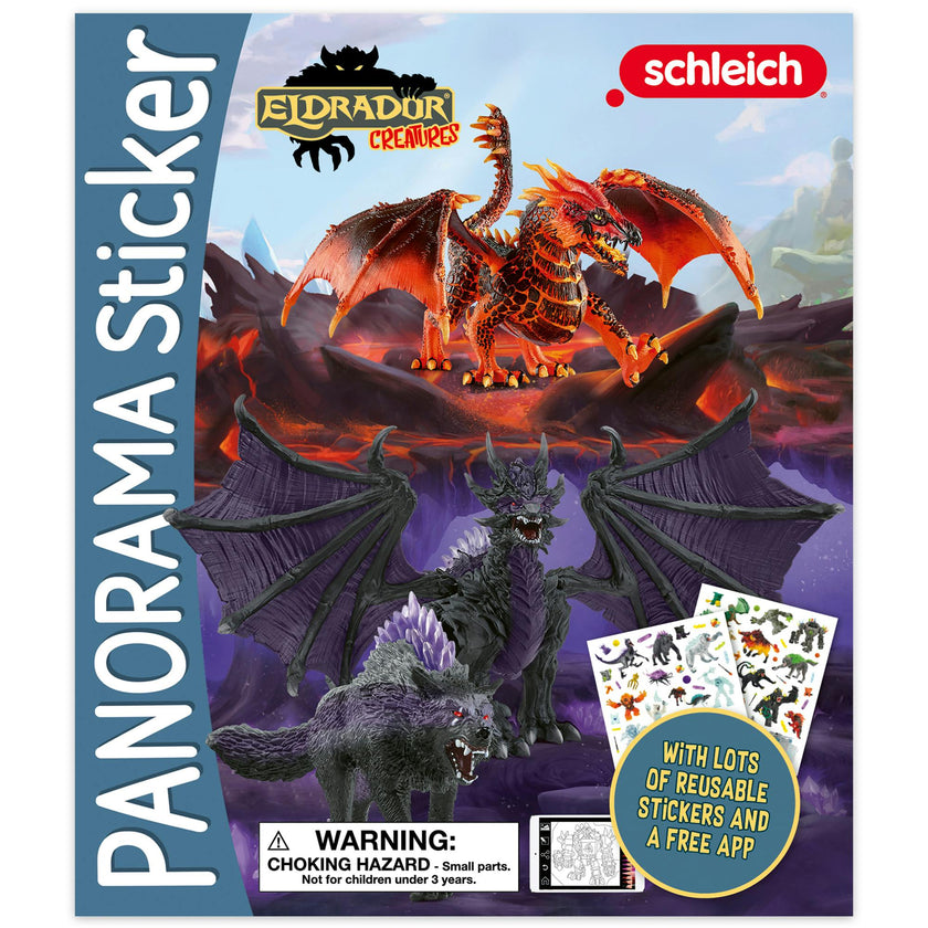 Panorama Sticker Book: Schleich Eldrador Creatures