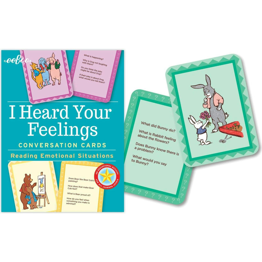 I Heard Your Feelings Conversation Flash Cards