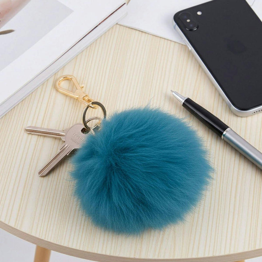 Pom Pom Key Chain