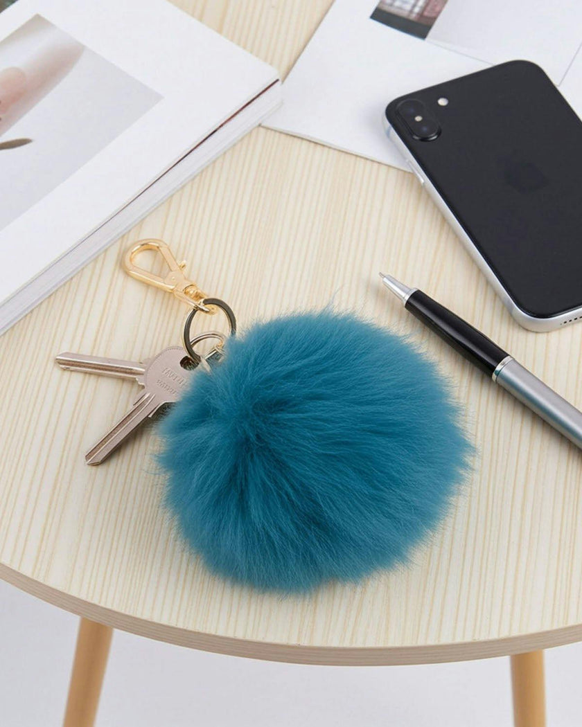 Pom Pom Key Chain