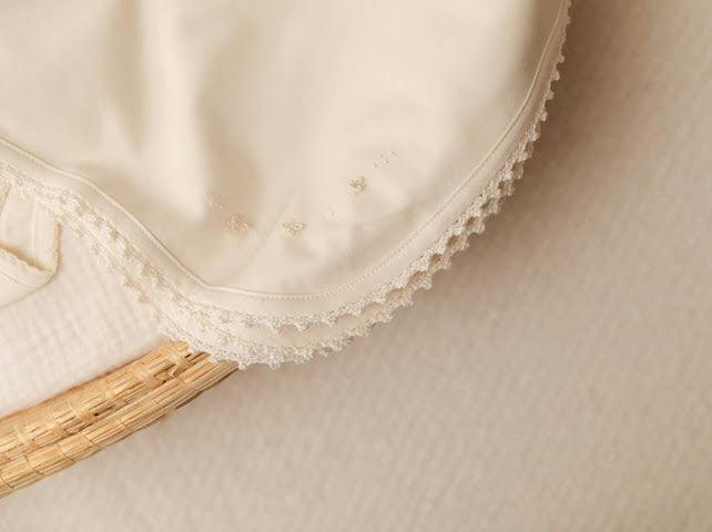 Receiving Blanket w/ Crochet Trim