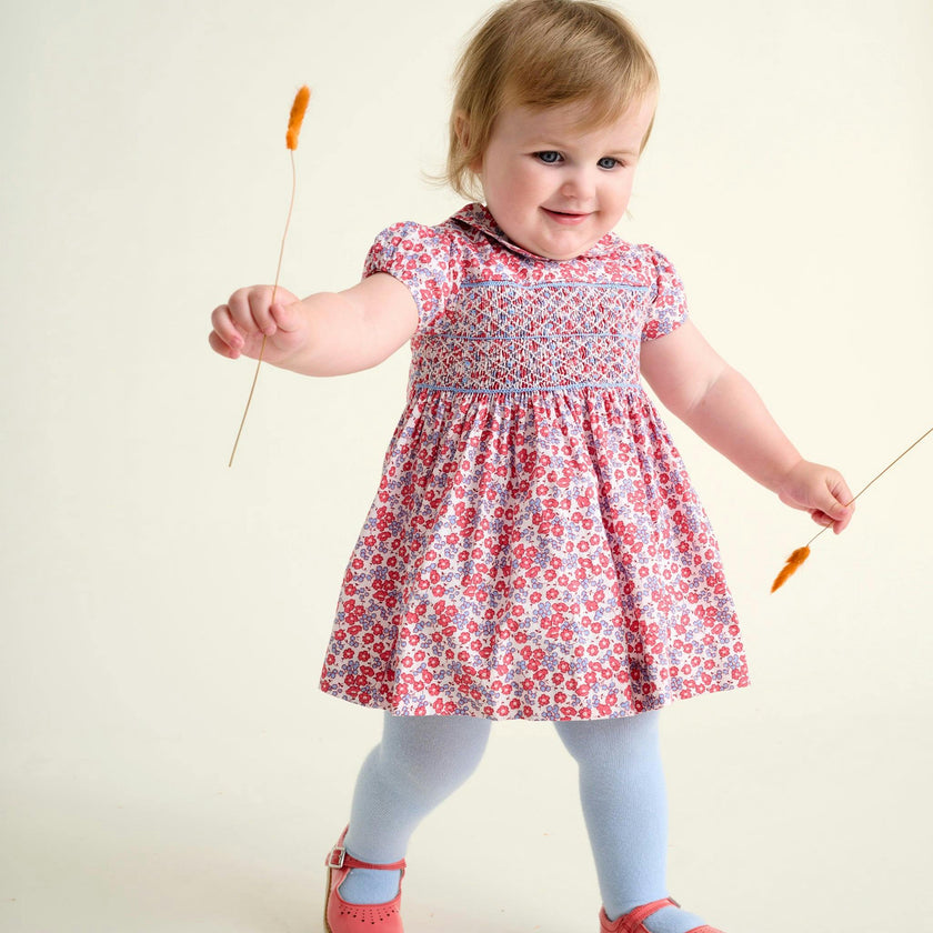 Smocked Baby Dress Adria