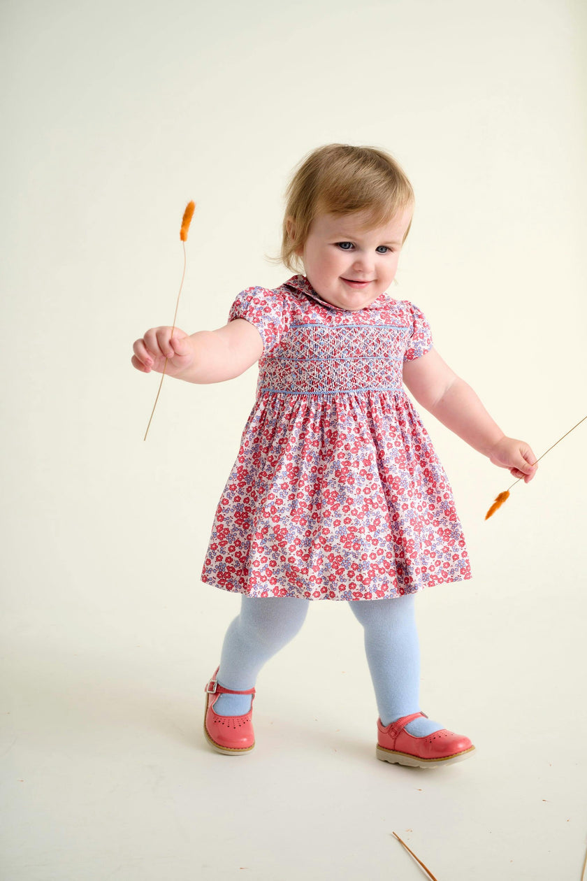 Smocked Baby Dress Adria