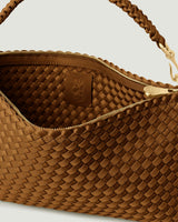 Porto Small Half-Moon Bag | Teak