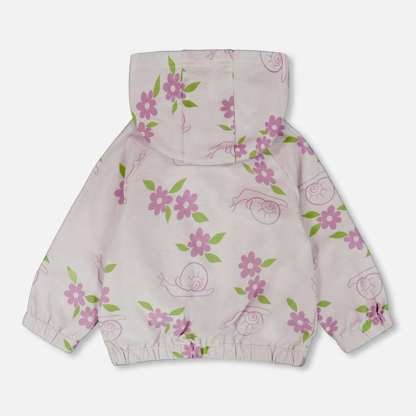 French Terry Hooded Cardigan
