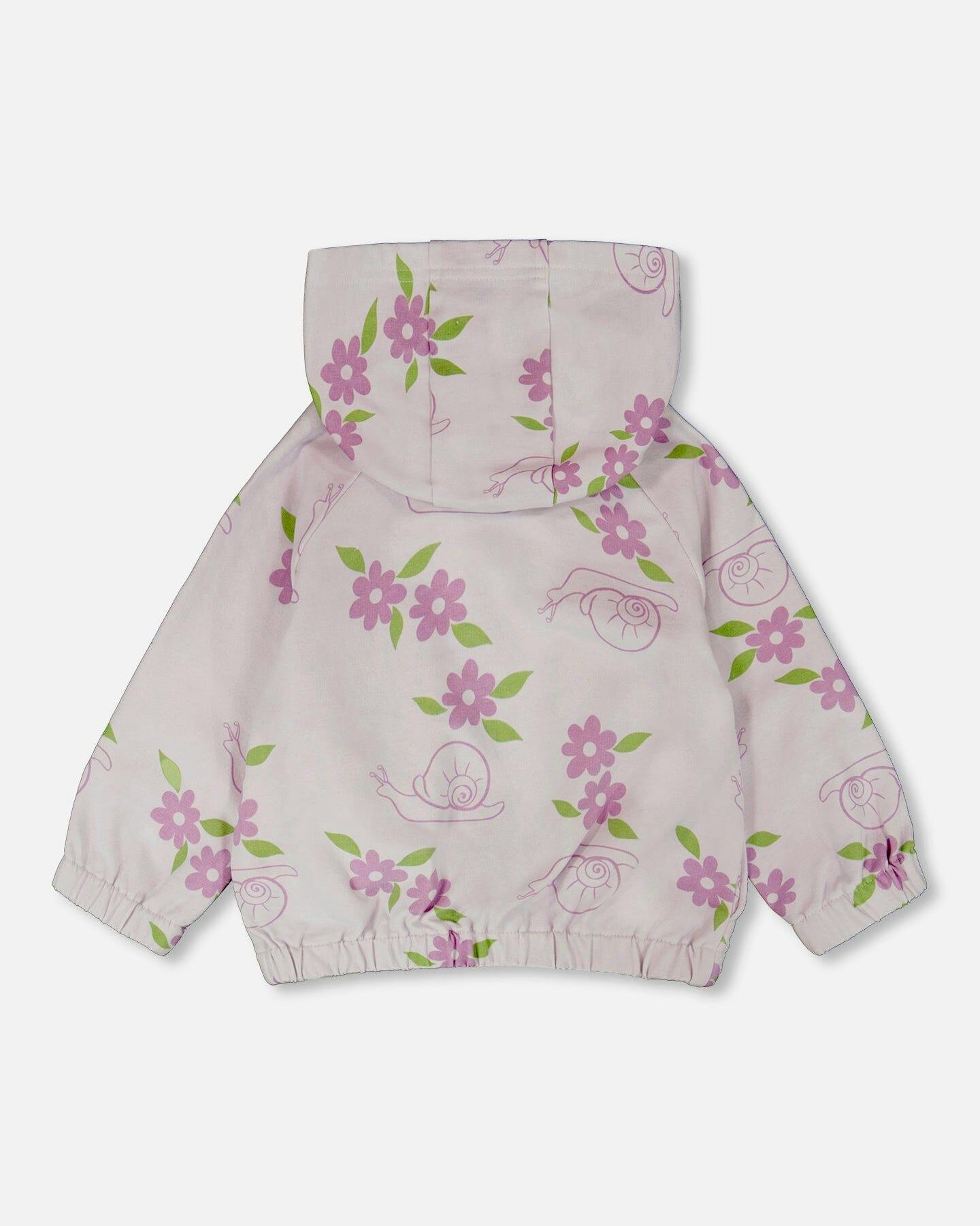 French Terry Hooded Cardigan