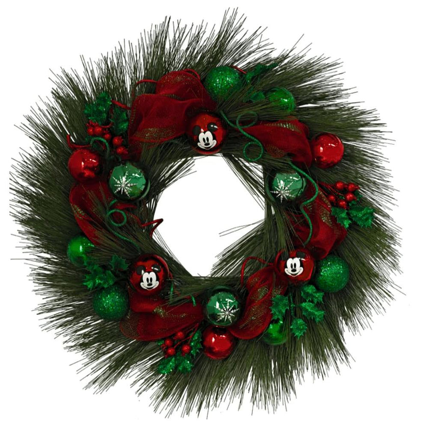 Disney® Mickey Mouse Christmas Wreath Pre-Lit