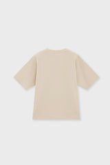 Relaxed Organic Cotton T-Shirt With SOW Embroidery