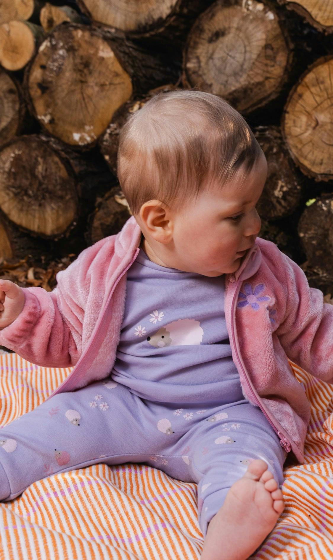 Plush Jacket Dusty Pink