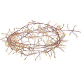 24-Foot 720-Light Warm White Twinkle LED Fairy Cluster Garland