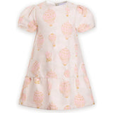Lucie Dress -  Hot Air Balloon Pink
