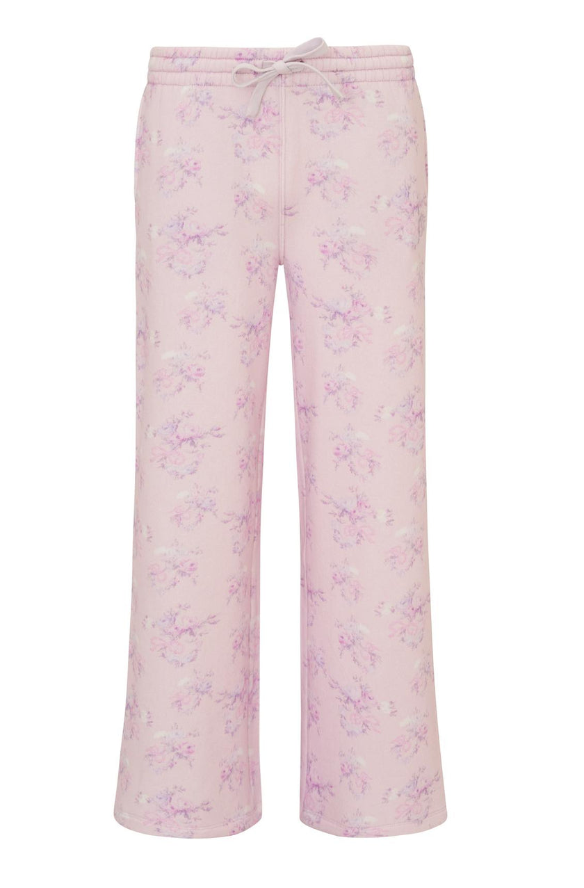 Selbie Tween Sweatpant, Iced Mauve Floral