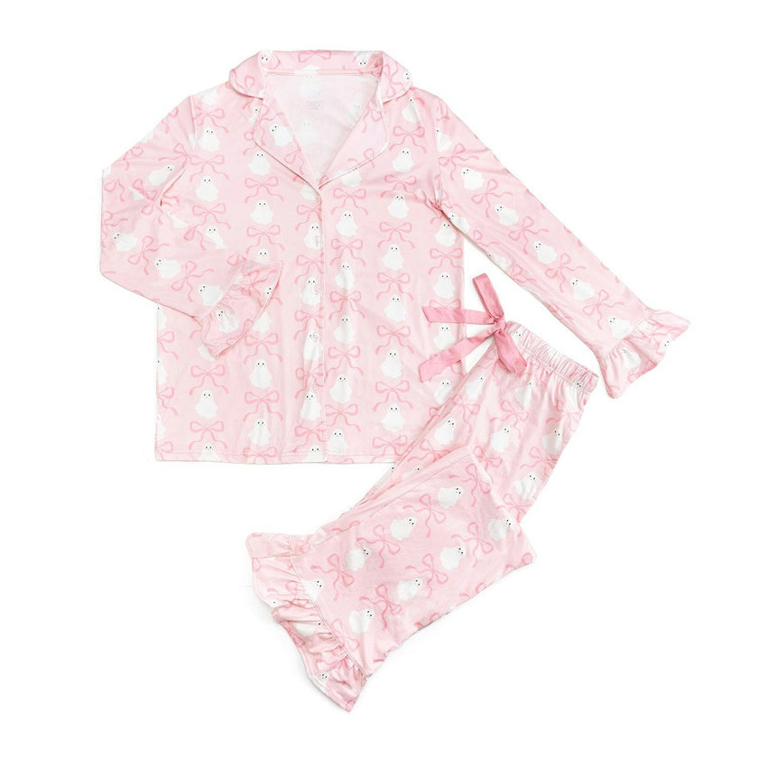 Coquette Ghost Halloween Women's Lounge Set