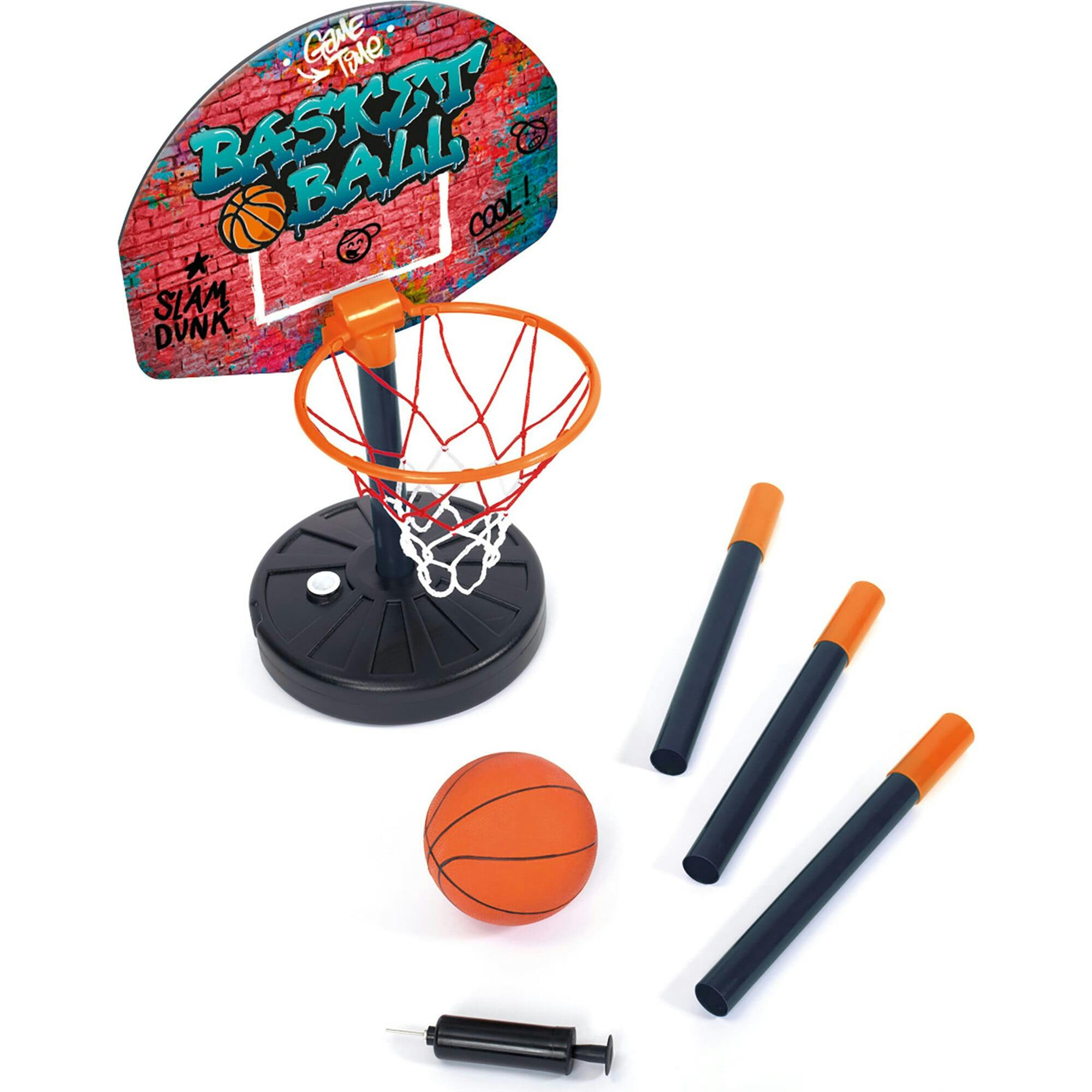 Simba Toys: Basketball Hoop Play Set - Adjustable Hoop Height Up To 63