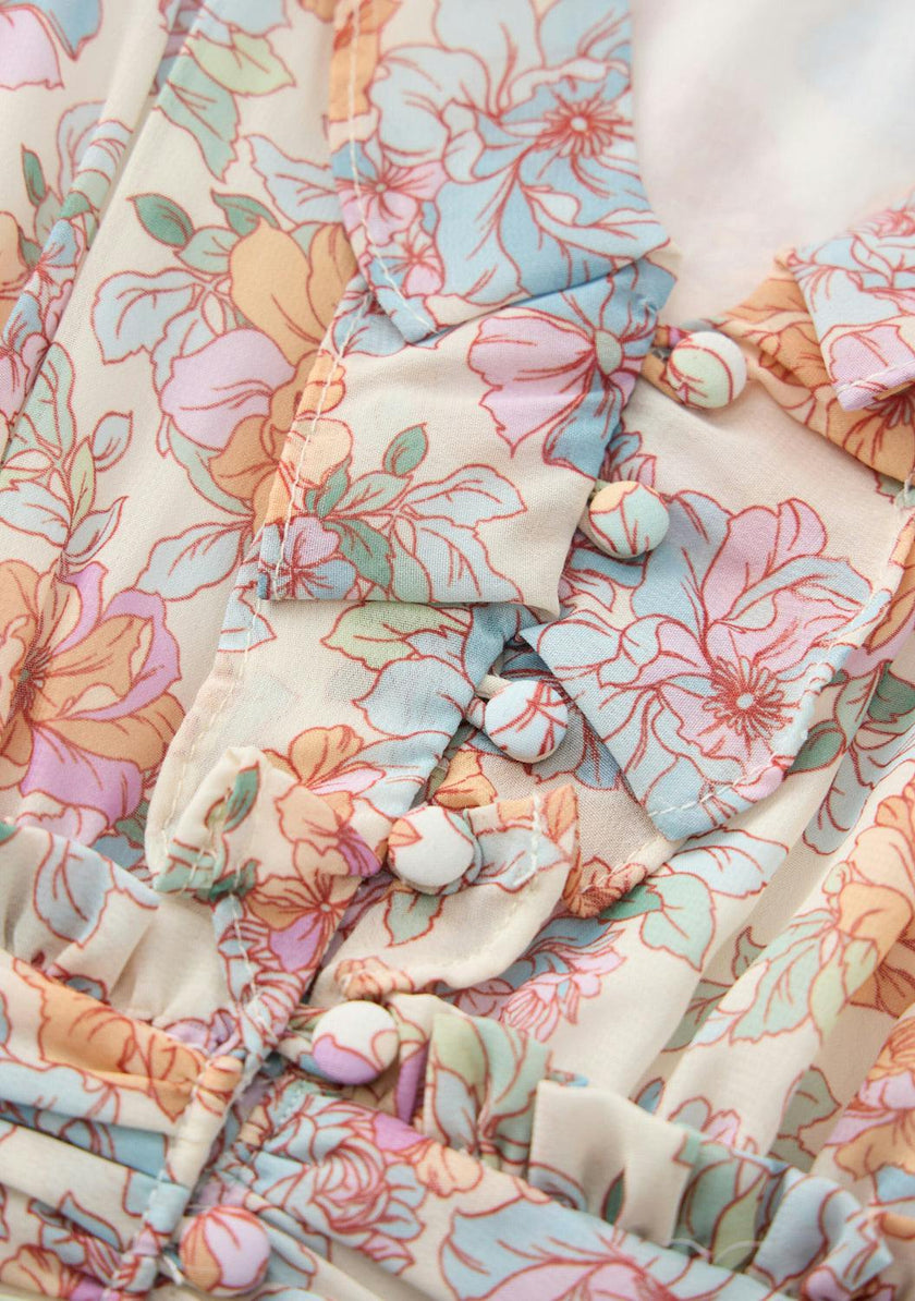 Posie Sleeve Mini Dress