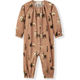 Corduroy Ruffle Snap Jumper